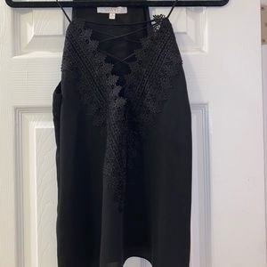 black cami nyc inspired tank from Wayf.